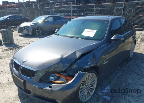 2007 BMW 328 из США, поврежденный, VIN WBAVC73527KP33918